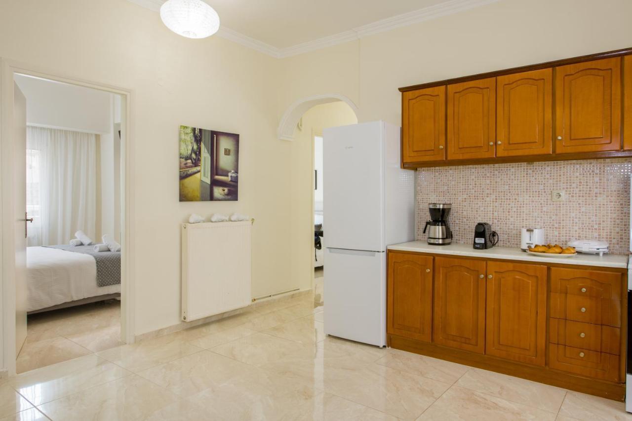 Center Manolia Dream 3 Bedroom Apartment 100M Away From The Beach Chrissi Akti Chania Exterior foto